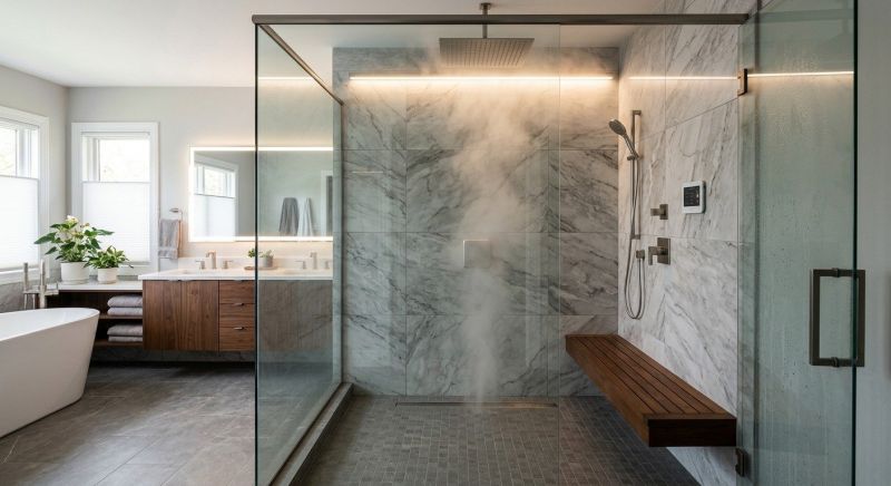Granite Shower Installation in Putnam County, FL